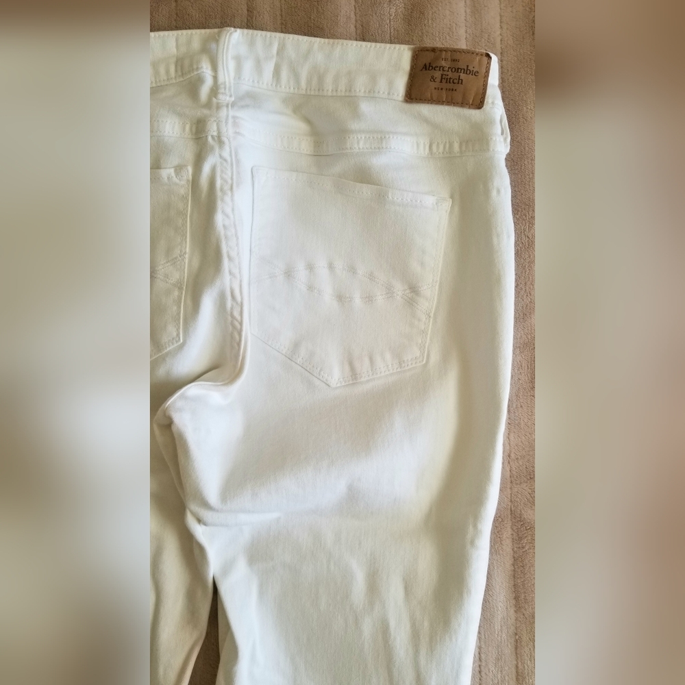 ABERCROMBIE skinny jeggings straight mid rise 10R
